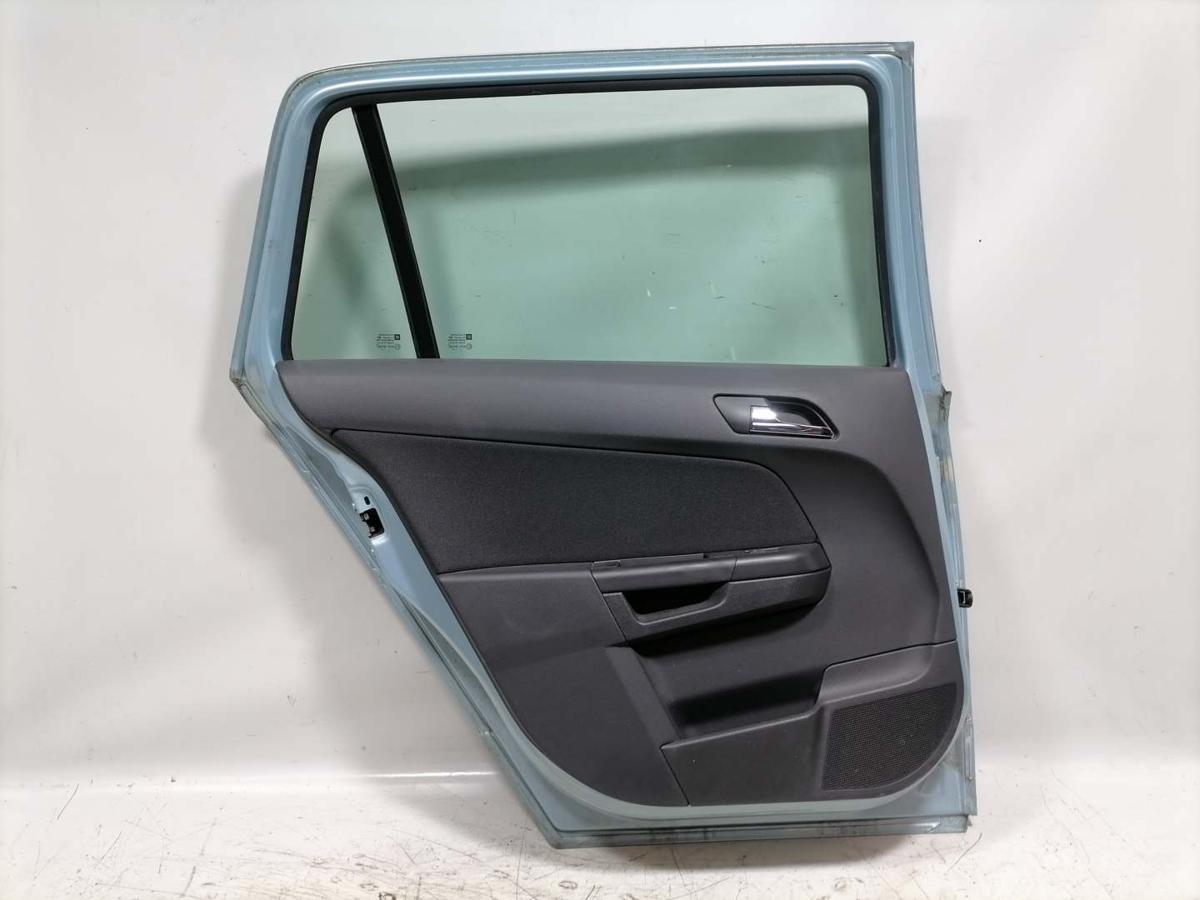 Opel Astra H original T&uuml;r hinten links Eisbergblau Z21Y Kombi Rohbau Bj.2009